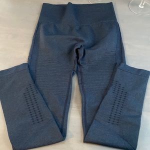 Navy blue tight leggings